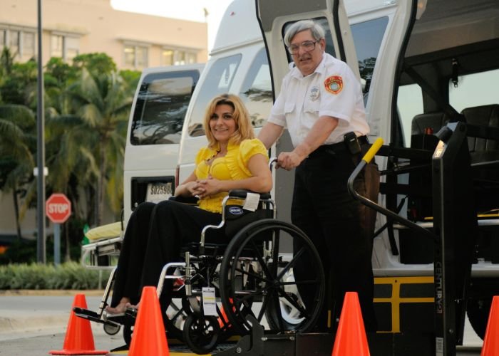 wheelchair taxi